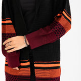 CHUNKY KNITTED CARDIGAN