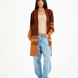 CHUNKY KNITTED CARDIGAN