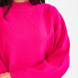 CROPPED OVERSIZED JUMPER
