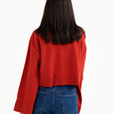 CROPPED OVERSIZED JUMPER