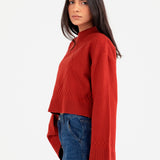 CROPPED OVERSIZED JUMPER