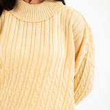CABLE KNIT OVERSIZED JUMPER