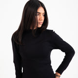 CASHMERE HAND FEEL BASIC SWEATER