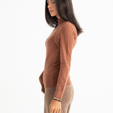 CASHMERE HAND FEEL BASIC SWEATER