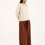 CASHMERE HANDFEEL EMBELLISHED CARDIGAN