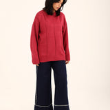 PATTERNED KNIT JUMPER