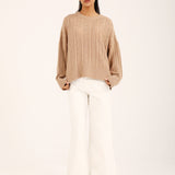 OVERSIZED KNIT JUMPER