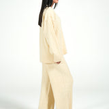 CHUNKY FAUX FUR JUMPER