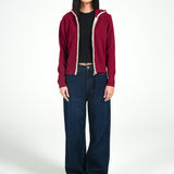 CASHMERE HANDFEEL SWEATER HOODIE