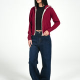 CASHMERE HANDFEEL SWEATER HOODIE