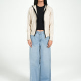 CASHMERE HANDFEEL SWEATER HOODIE