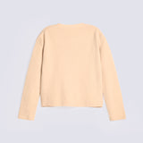 PLUSH CARDIGAN WITH BUTTON DETAIL