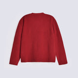 PLUSH CARDIGAN WITH BUTTON DETAIL