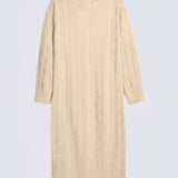 LONG JACQUARD KNIT DRESS