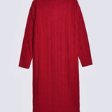 LONG JACQUARD KNIT DRESS