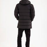 LONG PUFFER HOODIE JACKET