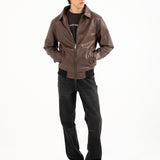 FAUX LEATHER JACKET