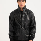 FAUX LEATHER JACKET