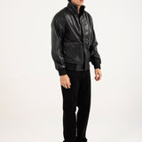 FAUX LEATHER JACKET
