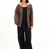 JACKET WITH SHERPA LINING