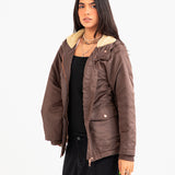 JACKET WITH SHERPA LINING