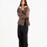 JACKET WITH SHERPA LINING