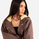 JACKET WITH SHERPA LINING