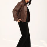 OVERSIZED PU JACKET