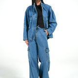 OVERSIZED DENIM JACKET