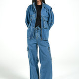 OVERSIZED DENIM JACKET