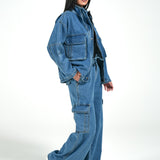 OVERSIZED DENIM JACKET