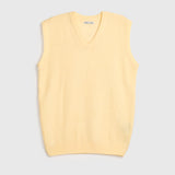 V-NECK SLEEVELESS SWEATER
