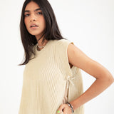 SLEEVELESS SWEATER VEST