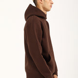 TWO TONE TEXTURED FABRIC HOODIE