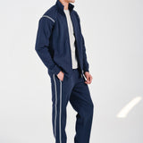 MOCK NECK ZIP UP JACKET