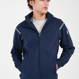 MOCK NECK ZIP UP JACKET