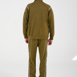 MOCK NECK ZIP UP JACKET