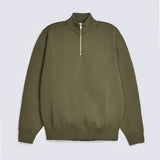 MOCK NECK HALF ZIP UPPER