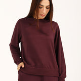 WARM LUXE REGULAR FIT SWEATSHIRT