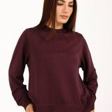 WARM LUXE REGULAR FIT SWEATSHIRT