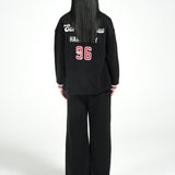 CONTRAST VARSITY JACKET