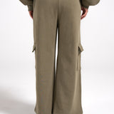 CARGO WIDE LEG TROUSERS