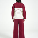 EMBROIDERED VARSITY JACKET