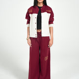 EMBROIDERED VARSITY JACKET