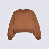 BASIC CROPPED SWEATSHIRT