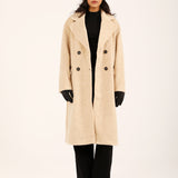 TEXTURED OVERSIZED COAT