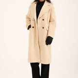 TEXTURED OVERSIZED COAT