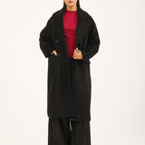 TEXTURED OVERSIZED COAT