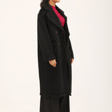 TEXTURED OVERSIZED COAT