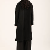 TEXTURED OVERSIZED COAT